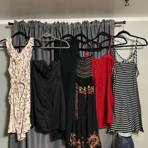 Five dresses all medium